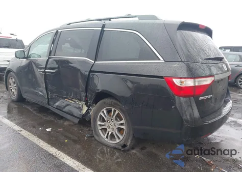 2013 Honda Odyssey Ex-L from USA, damaged, VIN 5FNRL5H61DB034718